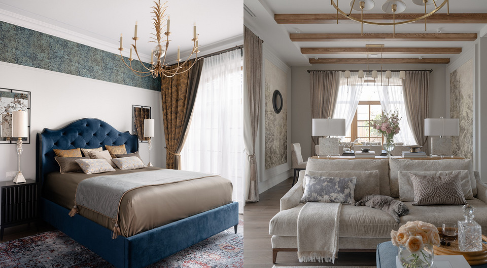 Когда дети выросли: красивый и уютный дом 160 кв. м для взрослой семейной пары