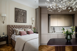 С заботой о дочери: элегантная и уютная квартира 76 кв. м для молодой девушки