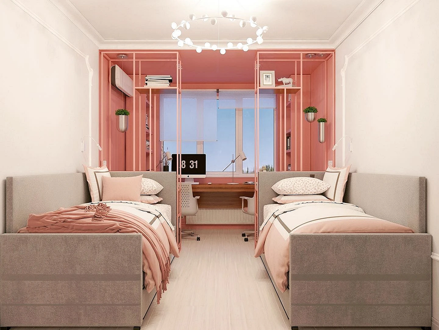 Дизайн интерьера детской для девочки-подростка: идеи оформления и 67 фото