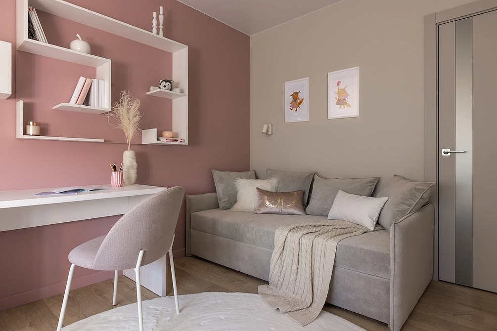 Дизайн интерьера детской для девочки-подростка: идеи оформления и 67 фото