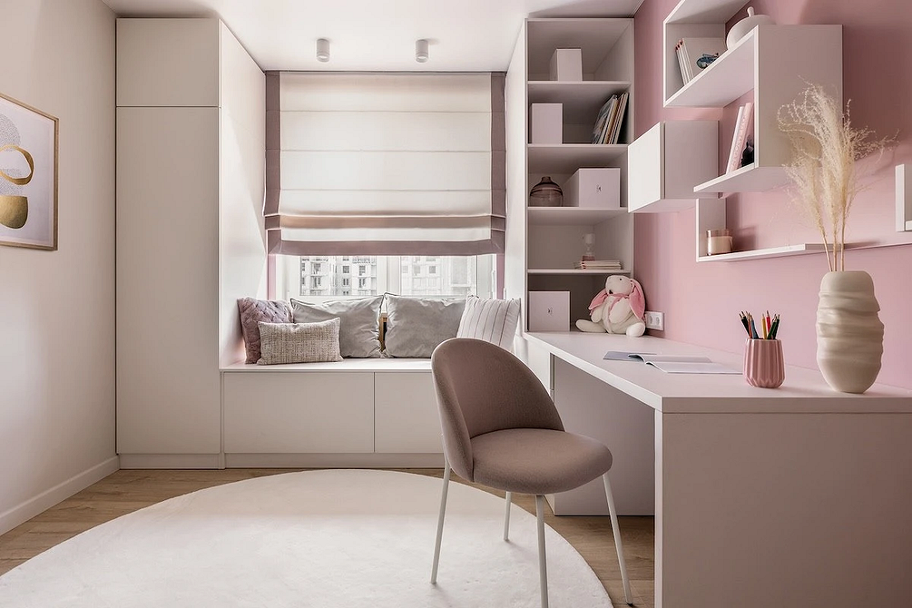 Дизайн интерьера детской для девочки-подростка: идеи оформления и 67 фото