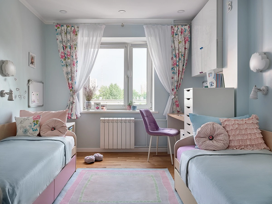 Дизайн интерьера детской для девочки-подростка: идеи оформления и 67 фото