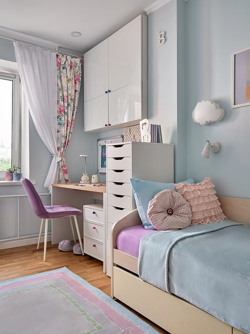 Дизайн интерьера детской для девочки-подростка: идеи оформления и 67 фото