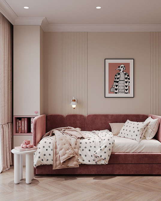 Дизайн интерьера детской для девочки-подростка: идеи оформления и 67 фото