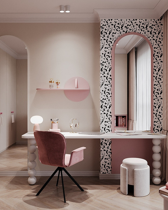 Дизайн интерьера детской для девочки-подростка: идеи оформления и 67 фото