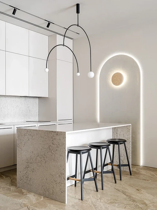 Освещение на кухне: важные правила и идеи для разных стилей (58 фото)