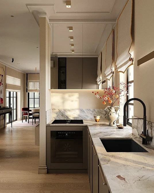 Освещение на кухне: важные правила и идеи для разных стилей (58 фото)