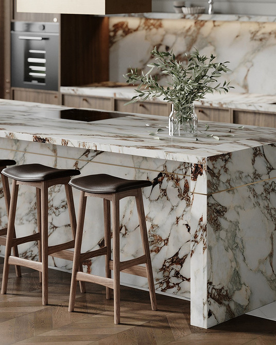 Камень в дизайне интерьера: 7 натуральных пород и лучшие искусственные аналоги (80 фото)