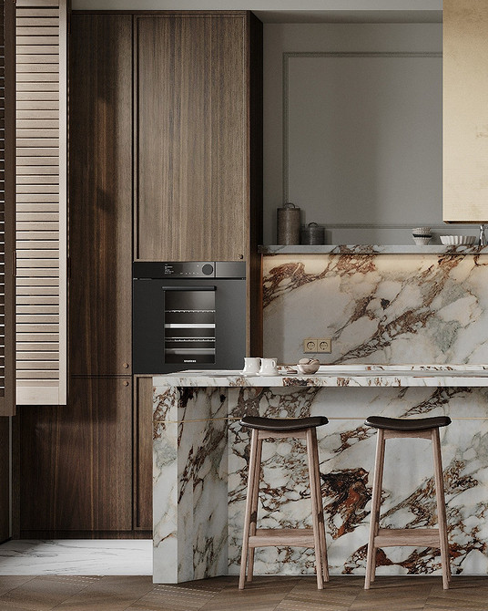 Камень в дизайне интерьера: 7 натуральных пород и лучшие искусственные аналоги (80 фото)