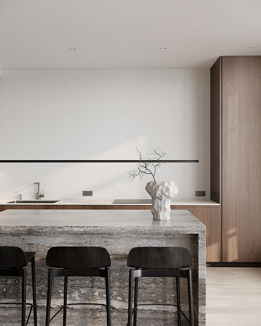 Камень в дизайне интерьера: 7 натуральных пород и лучшие искусственные аналоги (80 фото)