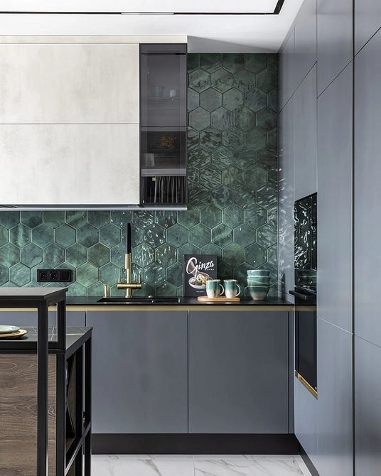 Дизайн интерьера кухни в сером цвете: секреты оформления и 92 стильных фото