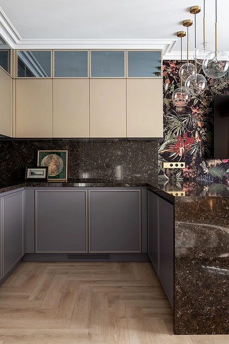 Дизайн интерьера кухни в сером цвете: секреты оформления и 92 стильных фото