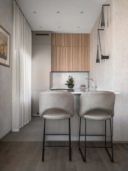 Дизайн интерьера кухни в сером цвете: секреты оформления и 92 стильных фото