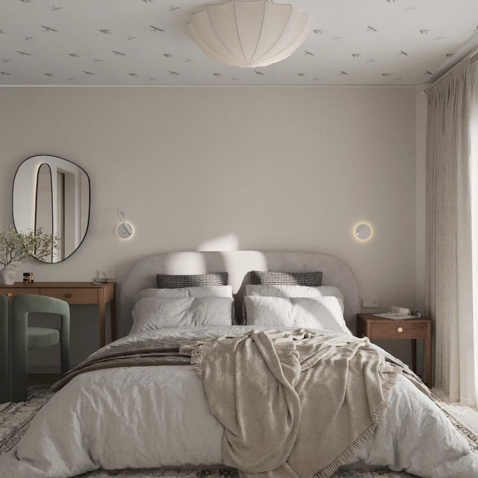 Потолок-2026: советы по выбору отделки и 8 ярких трендов (59 фото)