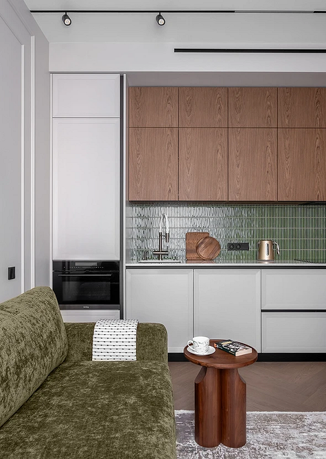 Дизайн интерьера кухни в зеленом цвете: красивые идеи и лучшие сочетания (77 фото)