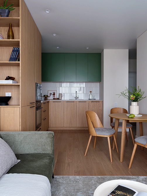 Дизайн интерьера кухни в зеленом цвете: красивые идеи и лучшие сочетания (77 фото)