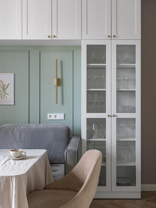 Дизайн интерьера кухни в зеленом цвете: красивые идеи и лучшие сочетания (77 фото)