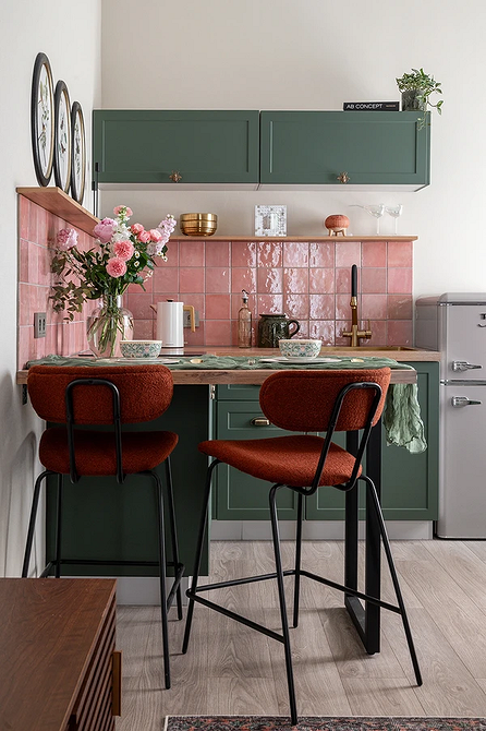 Дизайн интерьера кухни в зеленом цвете: красивые идеи и лучшие сочетания (77 фото)