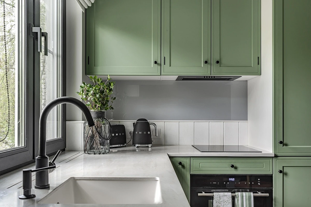 Дизайн интерьера кухни в сером цвете: секреты оформления и 92 стильных фото