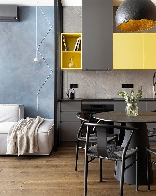 Дизайн интерьера кухни в сером цвете: секреты оформления и 92 стильных фото