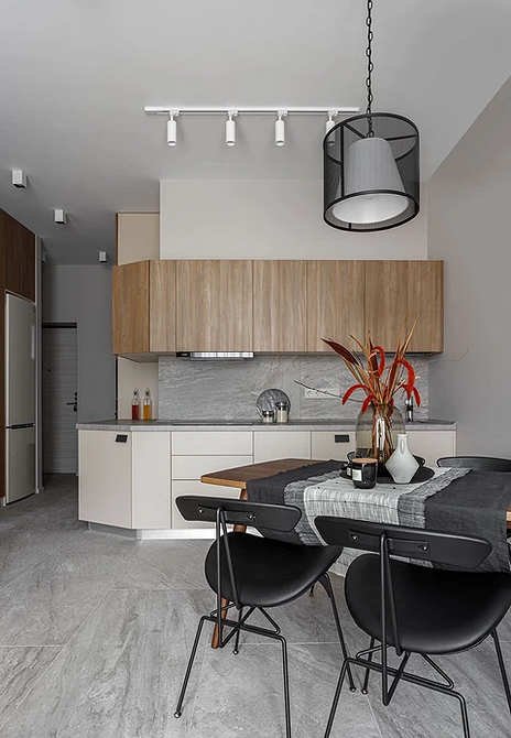 Дизайн интерьера кухни в сером цвете: секреты оформления и 92 стильных фото