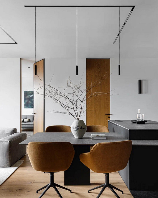 Трековые светильники в интерьере: как выбрать и где разместить (68 фото)