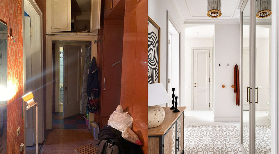 До и после! 5 старых прихожих, которые дизайнеры преобразили до неузнаваемости