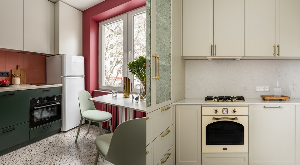 Как расставить мебель на маленькой кухне? 5 планировок для типовых квартир