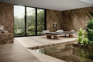 Imperial Brown (Империал Браун): глубина камня в современном интерьере