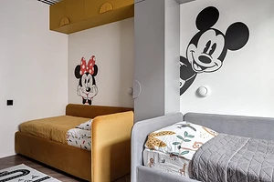 Дизайн интерьера детской для мальчика и девочки: советы по оформлению (73 фото)