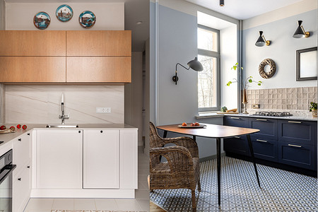 Чем украсить стены на кухне? 5 идей из дизайнерских проектов