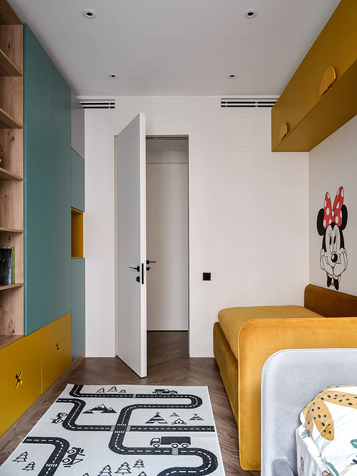 Дизайн интерьера детской для мальчика и девочки: советы по оформлению (73 фото)