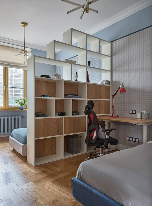 Дизайн интерьера детской для мальчика и девочки: советы по оформлению (73 фото)