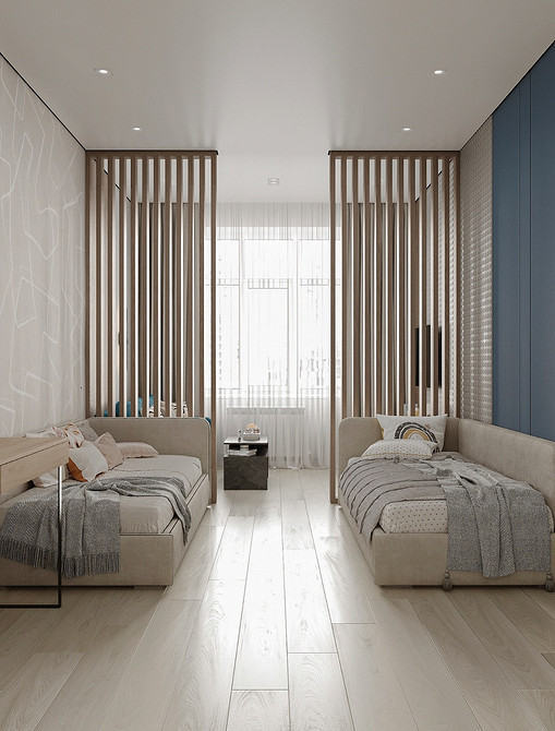 Дизайн интерьера детской для мальчика и девочки: советы по оформлению (73 фото)