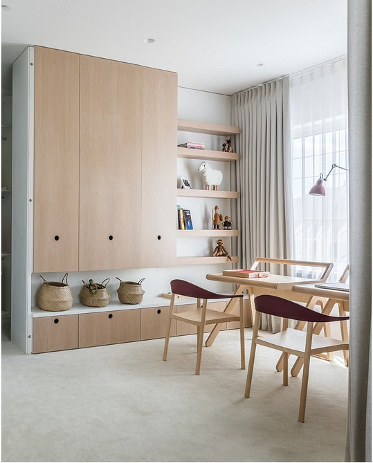 Дизайн интерьера детской для мальчика и девочки: советы по оформлению (73 фото)