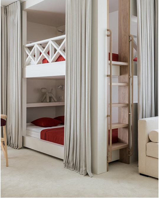 Дизайн интерьера детской для мальчика и девочки: советы по оформлению (73 фото)