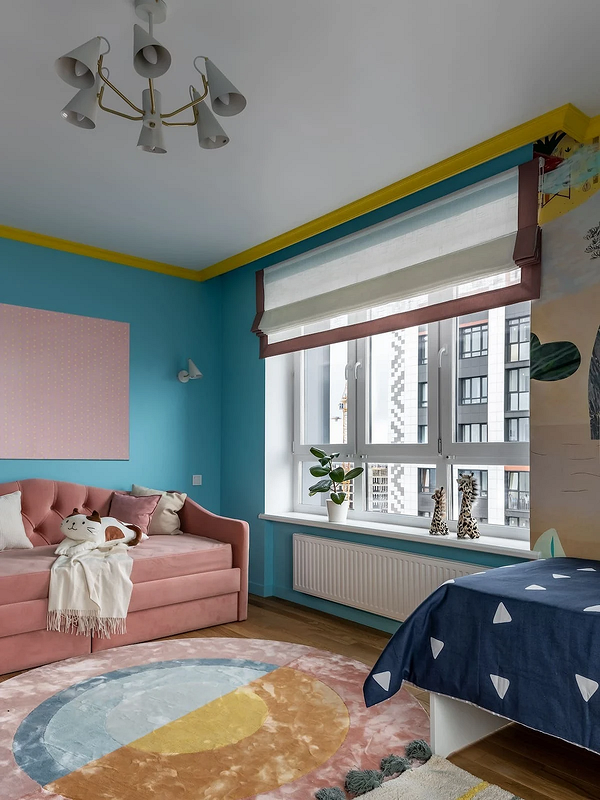 Дизайн интерьера детской для мальчика и девочки: советы по оформлению (73 фото)