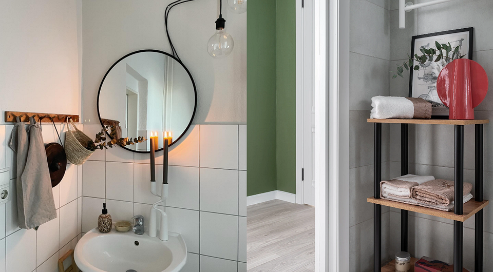 Как организовать хранение в ванной, если нет шкафчика: 7 практичных идей