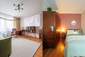 Из старого ремонта — в стильное ретро: квартира 42 кв. м, которую переделали за 500 тыс. рублей (фото до и после)