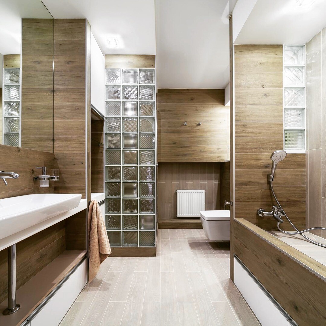 Монолитная перегородка в ванной