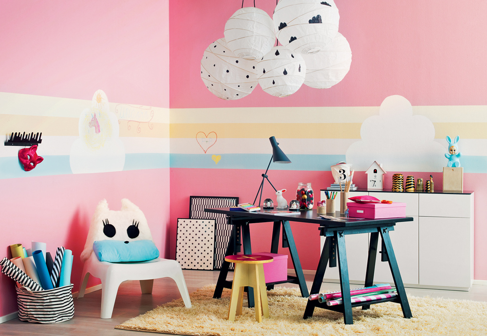 Краски для детских комнат: 3 основных критерия выбора