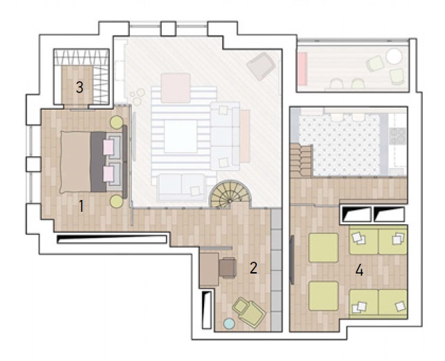 Как превратить одноэтажную квартиру в двухэтажную
