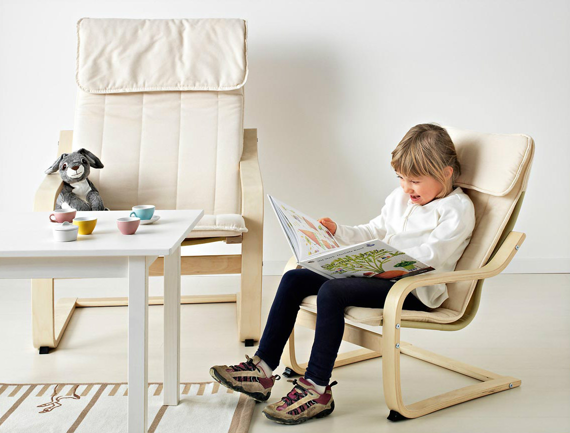 Детская версия: 10 уменьшенных моделей стульев и кресел