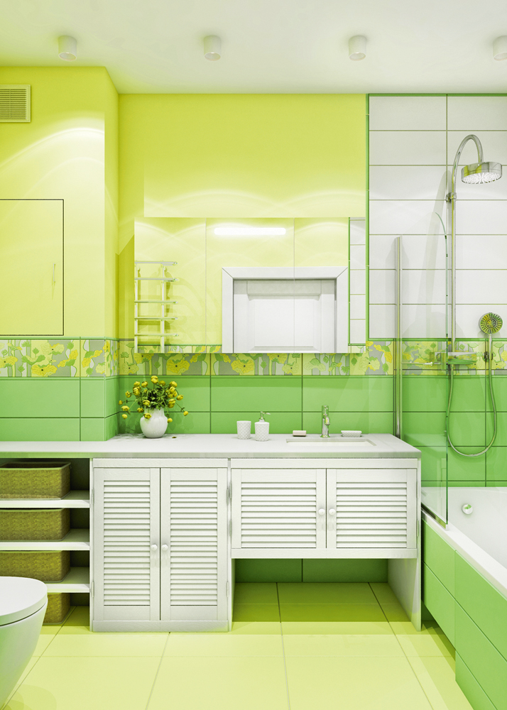 12 дизайн-проектов ванных комнат