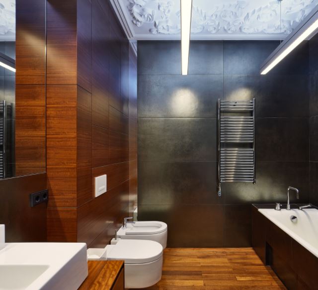 Как декорировать потолок в ванной: 6 дельных и интересных идей