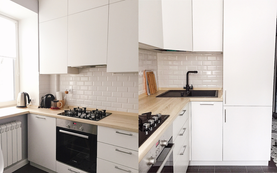 Фото кухни в хрущевке до и после