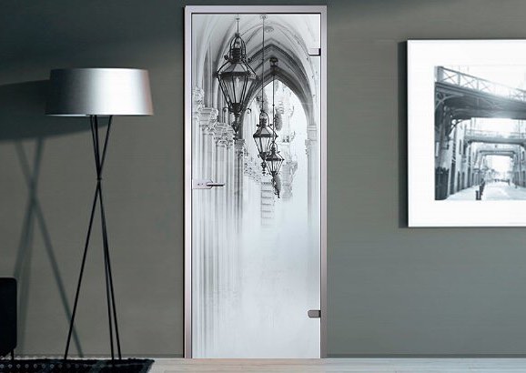декор стильная красивая дверь с необычным дизайном фото