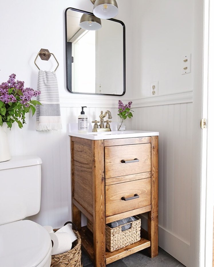 идея фото дизайн корзины для хранения в ванной комнате
