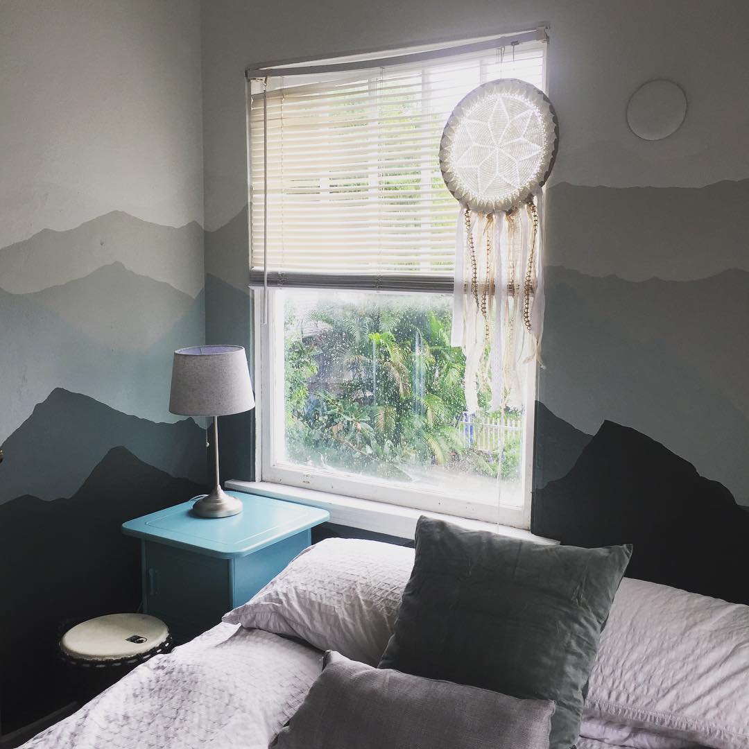 Необычное окрашивание стен в квартире: тренд, фото, идея