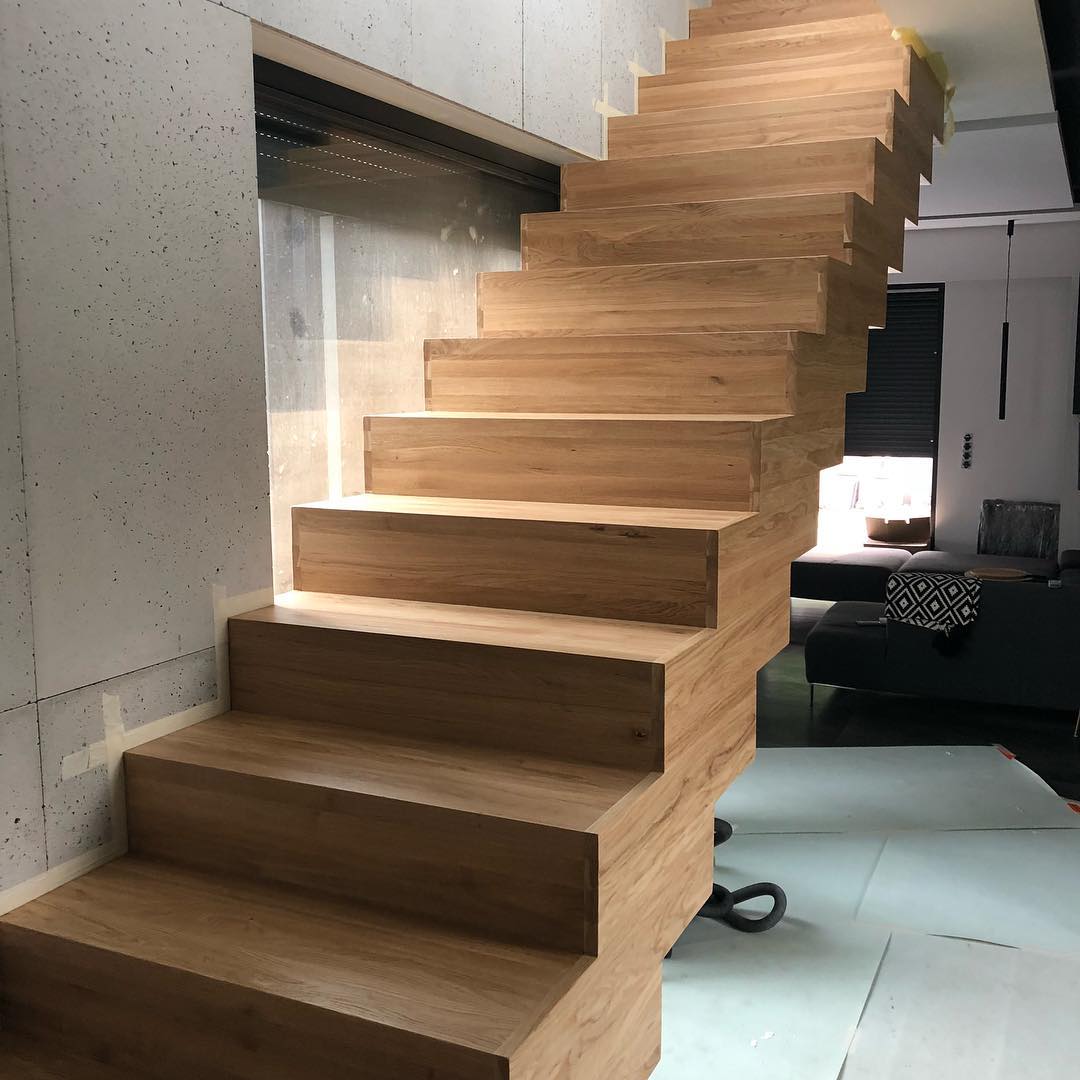 Стильная лестница в интерьере дома: фото, идея дизайна